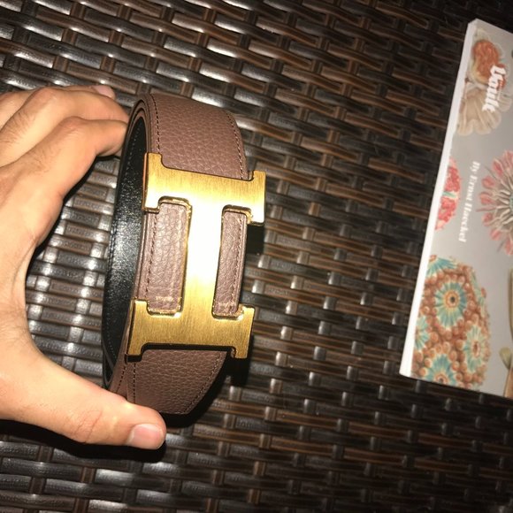 Double colored belt